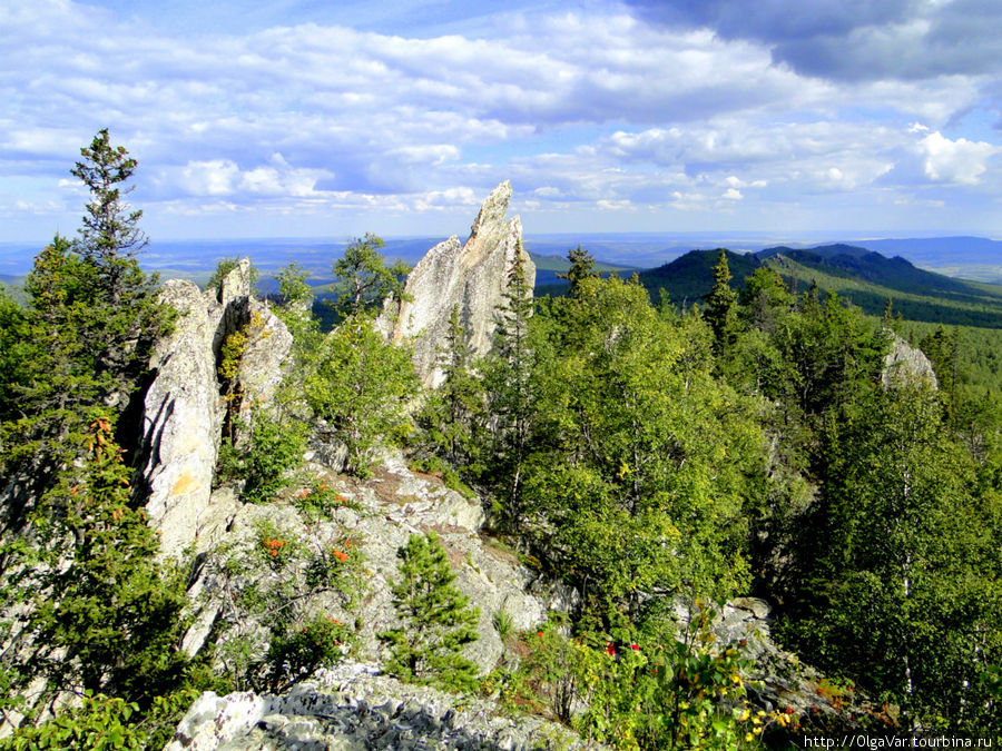 Небольшой хребет Алабия находится в Зауралье, в Учалинском районе Башкирии Учалы, Россия