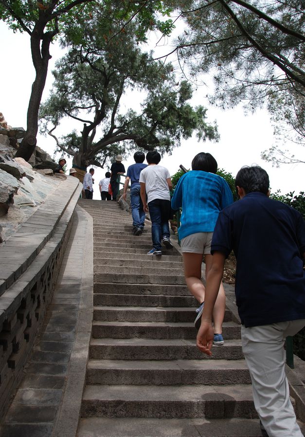 Императорский сад и гора Jingshan Пекин, Китай