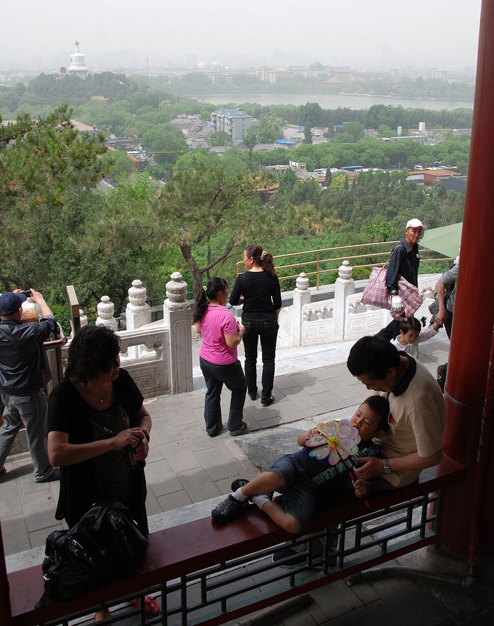 Императорский сад и гора Jingshan Пекин, Китай