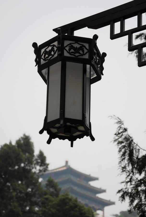 Императорский сад и гора Jingshan Пекин, Китай