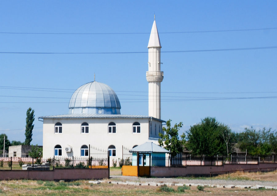 Мечеть на границе с Азербайджаном. Грузия