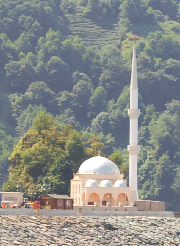 Последняя турецкая мечеть. Запечатлена с грузинской стороны. Грузия