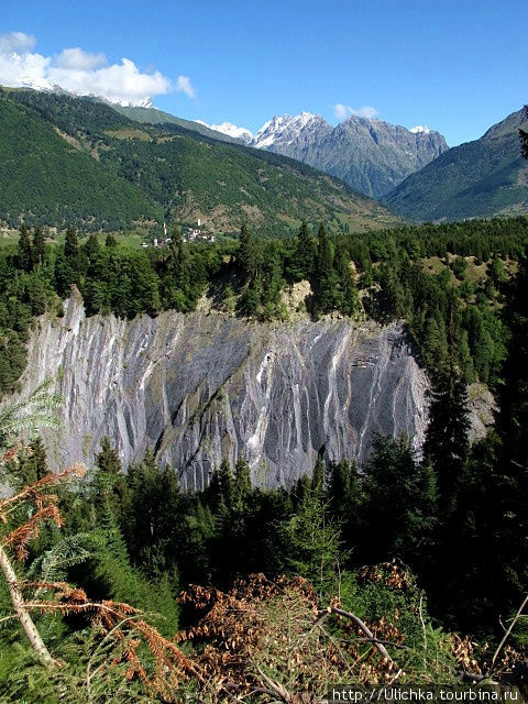 Башни в горах. Местиа, Грузия