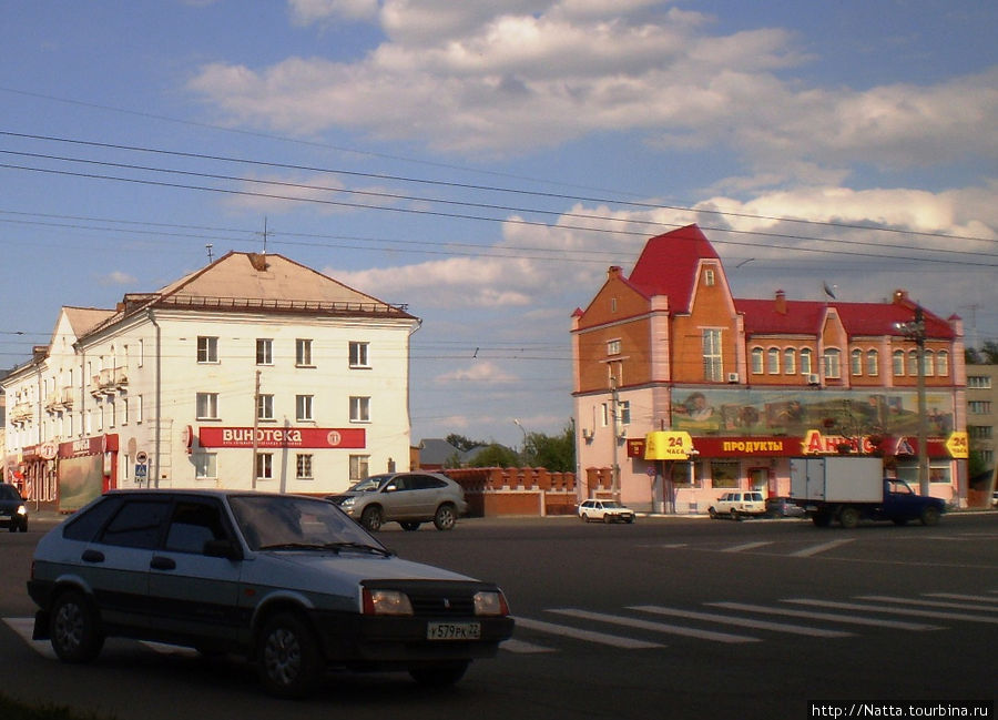 Один из старейших городов Алтая Бийск, Россия