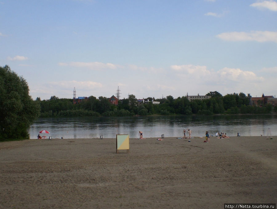 Городской пляж Бийск, Россия