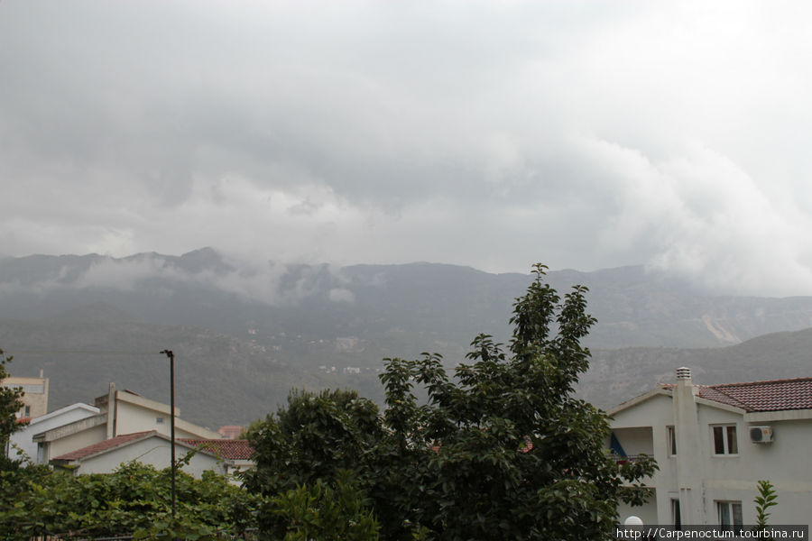 Погода в Черногории переменчива Будва, Черногория
