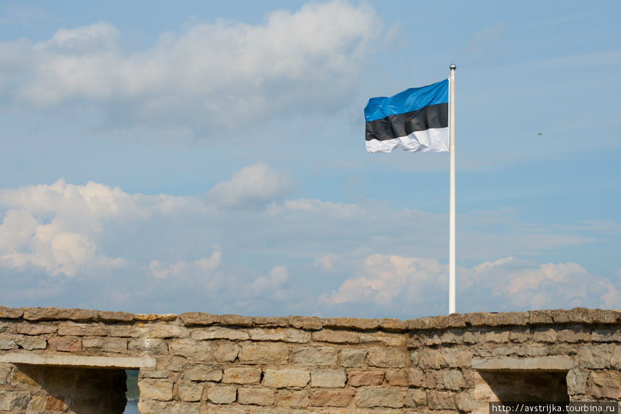 Северный двор Нарвского замка Нарва, Эстония