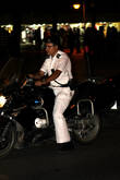 Полицейские бдят на мотоциклах Кавасаки