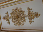 Рисунок на потолге Гербового зала совпадает с рисунком на полу
