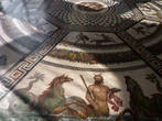 Кусочек мозаичного пола из римских  терм — бань