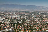 А вот такой вид на Скопье открывается сверху.