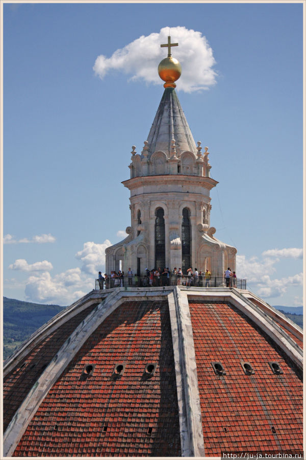 Смотровая площадка на куполе Флоренция, Италия