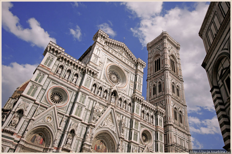 Фасад собора Флоренция, Италия