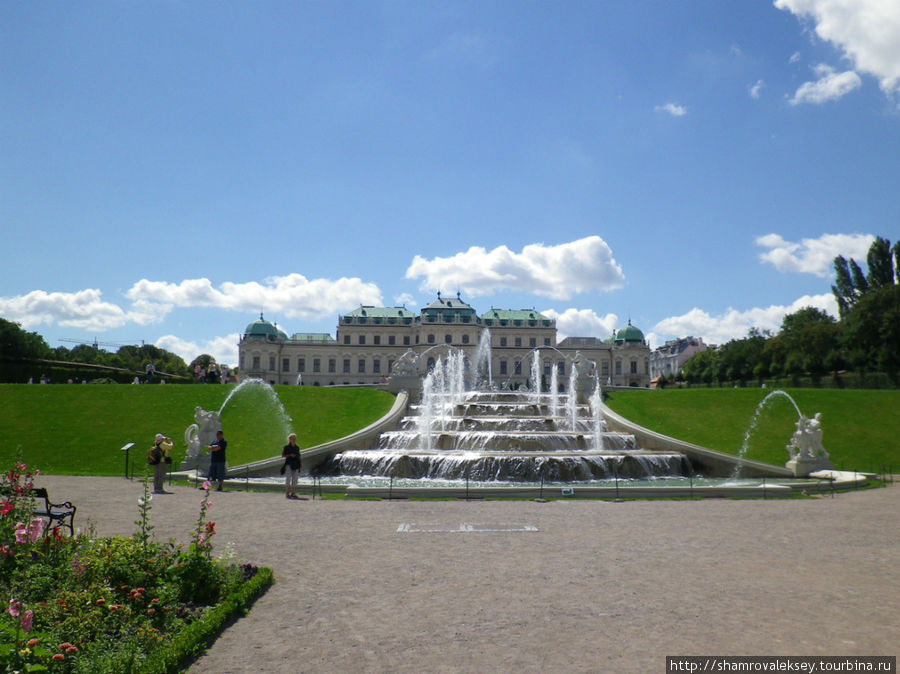Дворцовый комплекс Бельведер Вена, Австрия