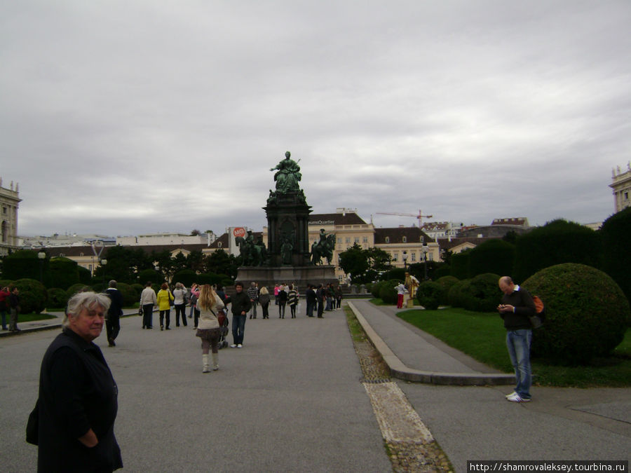 Площадь Марии Терезии Вена, Австрия