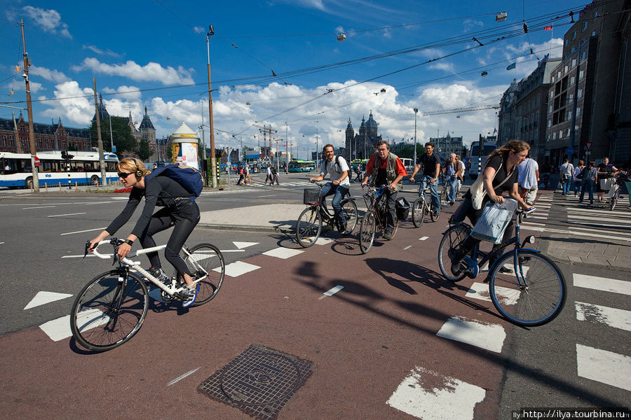 Велосипеды в Амстердаме Амстердам, Нидерланды
