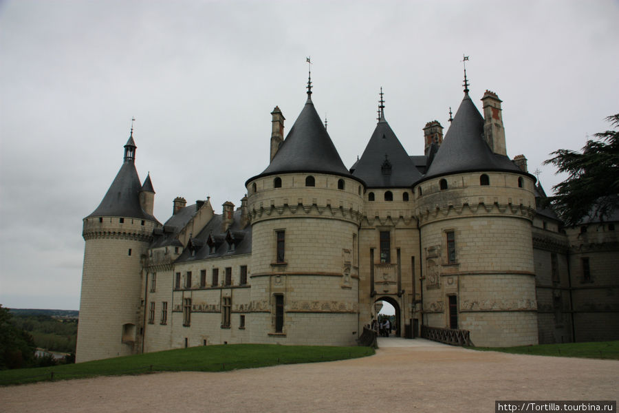 Замок Шамон на Луаре