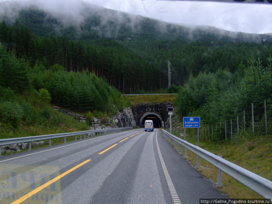 Тоннель Центральная Норвегия, Норвегия