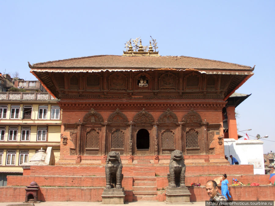 Дворец на площади Дурбар Катманду, Непал