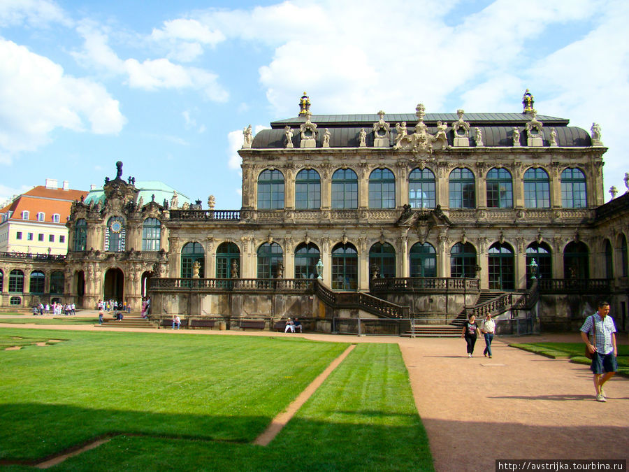Бывшая резиденция саксонских королей Дрезден, Германия