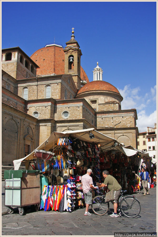 Добрые соседи: капелла Медичи и местный Черкизон) Флоренция, Италия