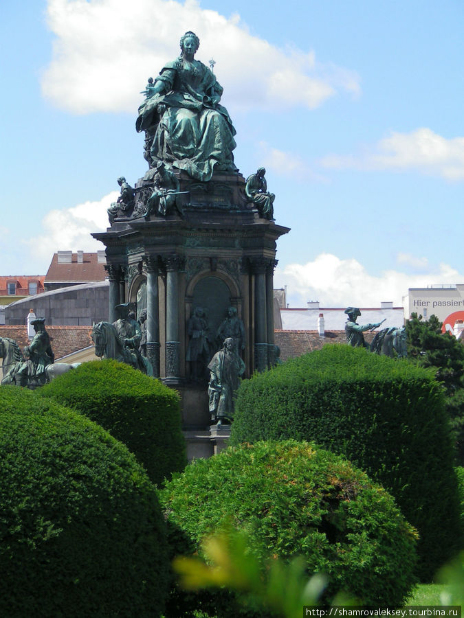Памятник Марии Терезии Вена, Австрия