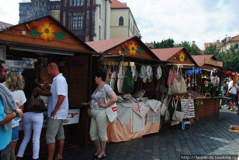 Летние ярмарки Старомака Прага, Чехия
