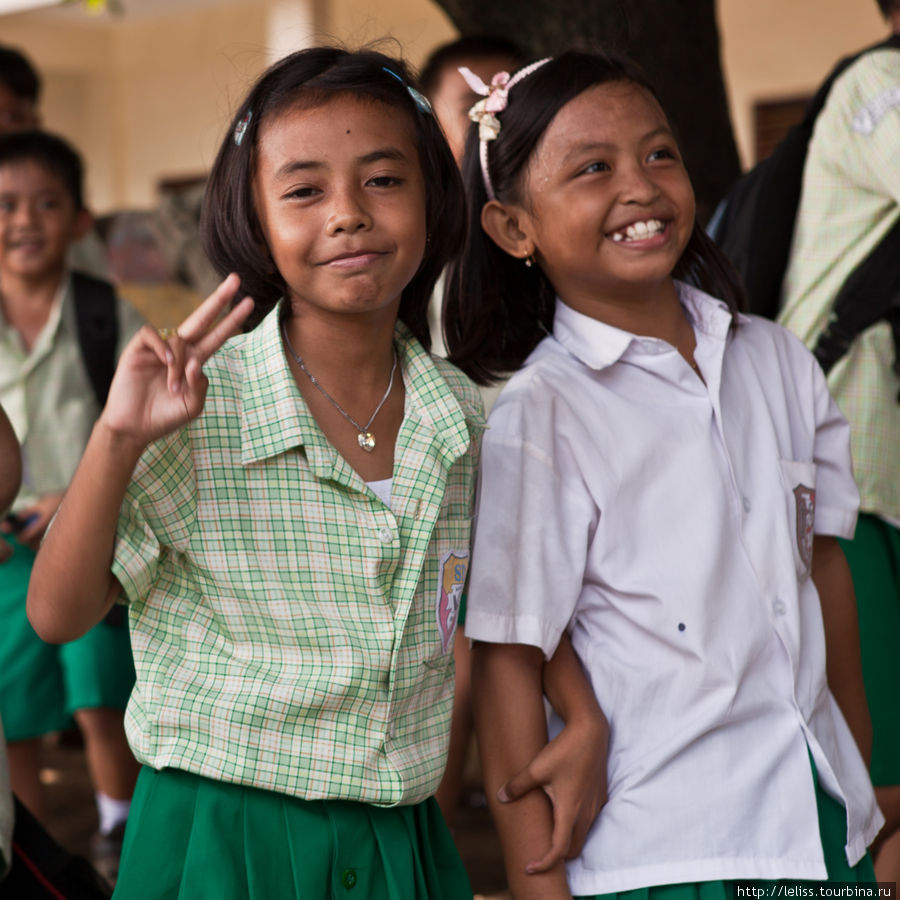 Полсотни детских улыбок или один час в Индонезийской школе Индонезия