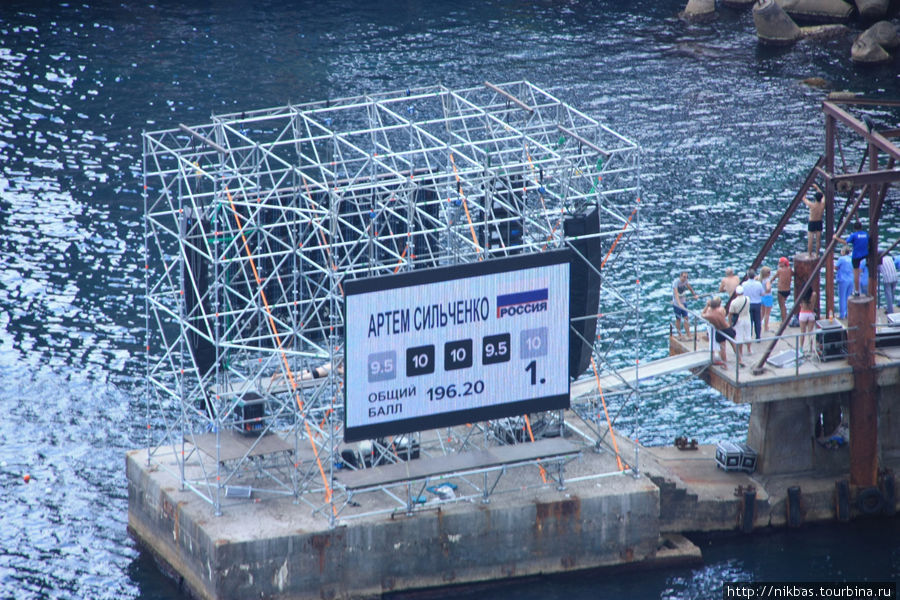 Ялтинский этап Red Bull Cliff Diving World Series 2011 Ялта, Россия