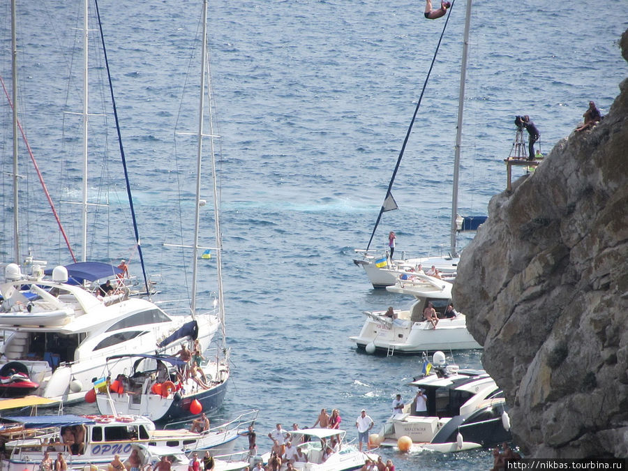 Ялтинский этап Red Bull Cliff Diving World Series 2011 Ялта, Россия