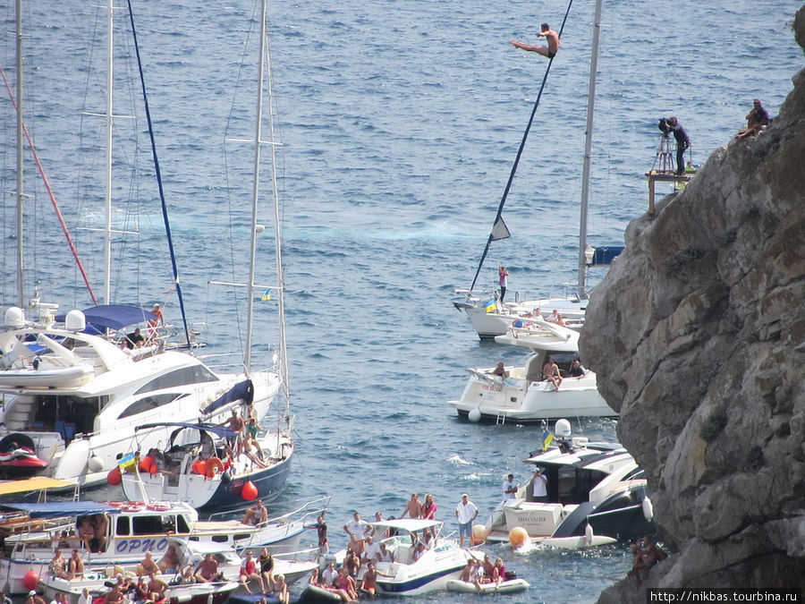 Ялтинский этап Red Bull Cliff Diving World Series 2011 Ялта, Россия