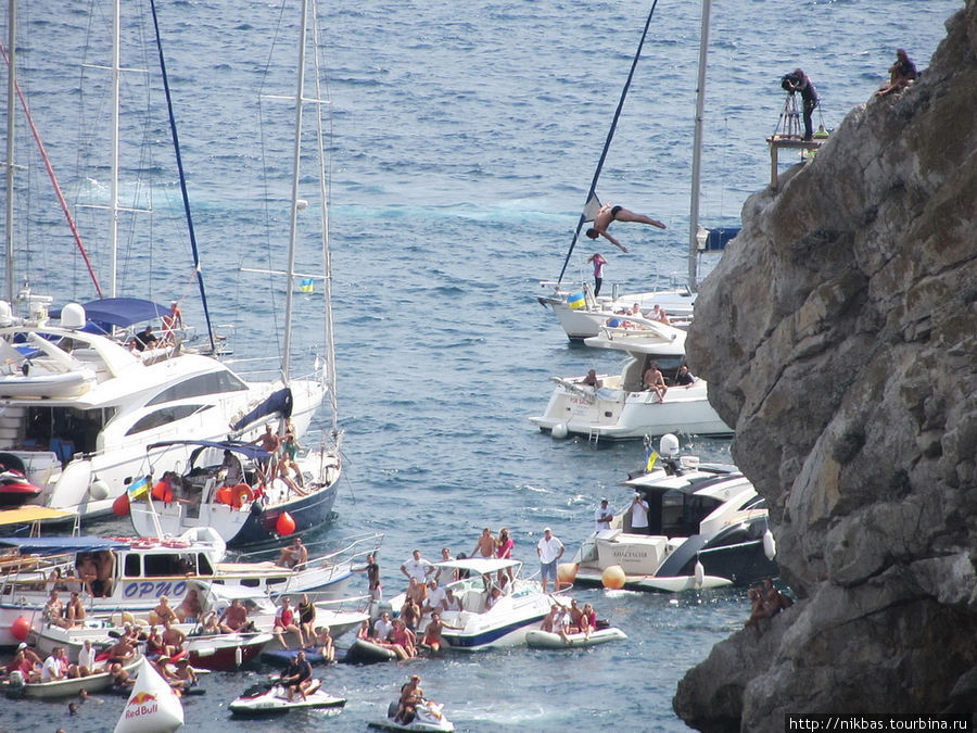 Ялтинский этап Red Bull Cliff Diving World Series 2011 Ялта, Россия