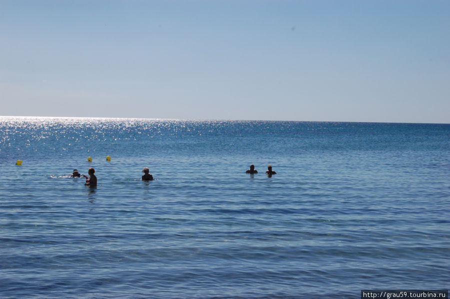 Море и пляж Хаммамет, Тунис