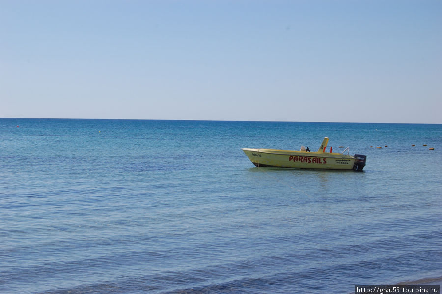 Море и пляж Хаммамет, Тунис