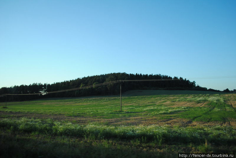Южночешские августовские пейзажи Южночешский край, Чехия