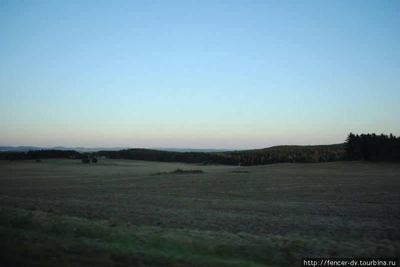Южночешские августовские пейзажи Южночешский край, Чехия