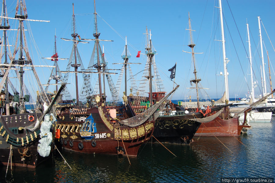 Пиратские корабли Хаммамет, Тунис