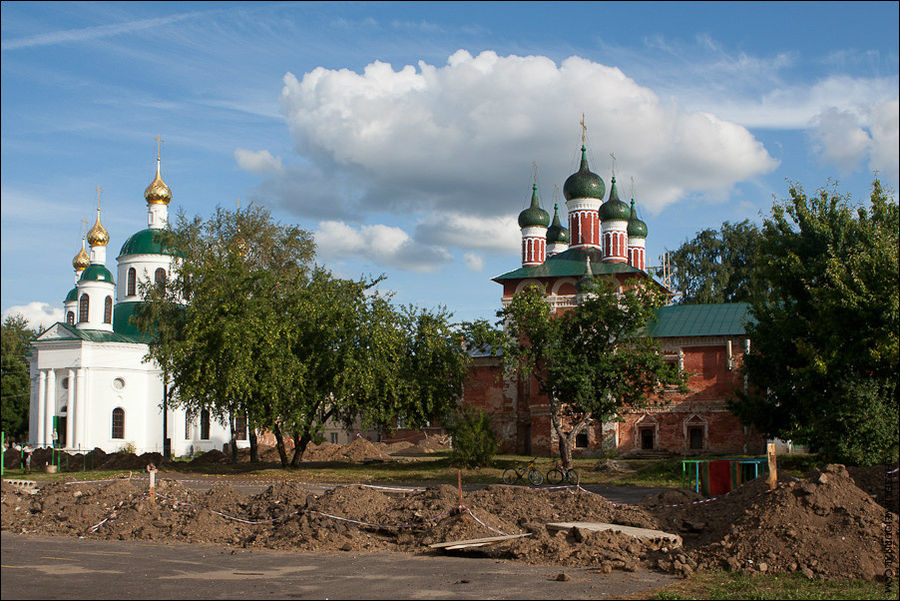Богоявленский монастырь Углич, Россия