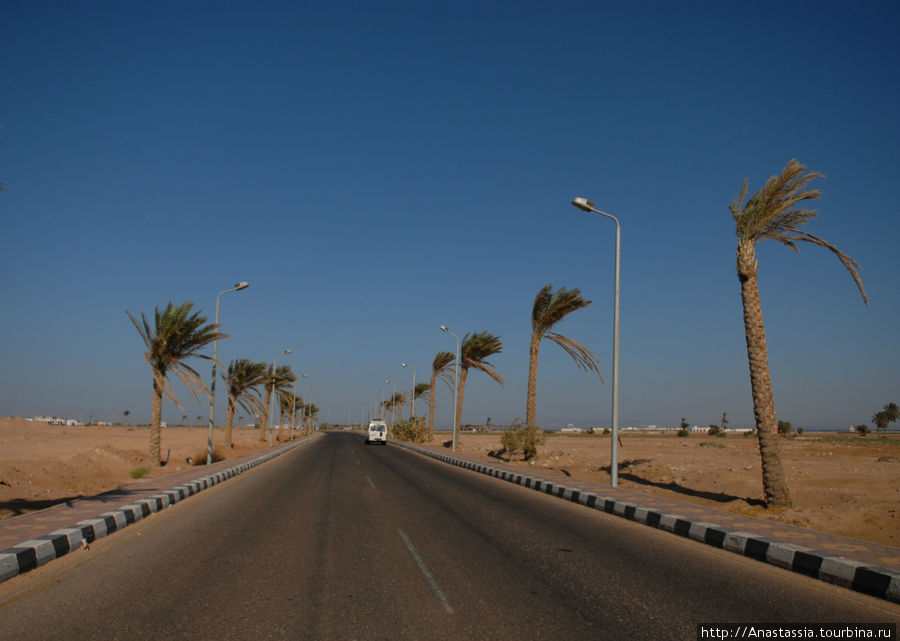 Дороги в Дахабе Дахаб, Египет