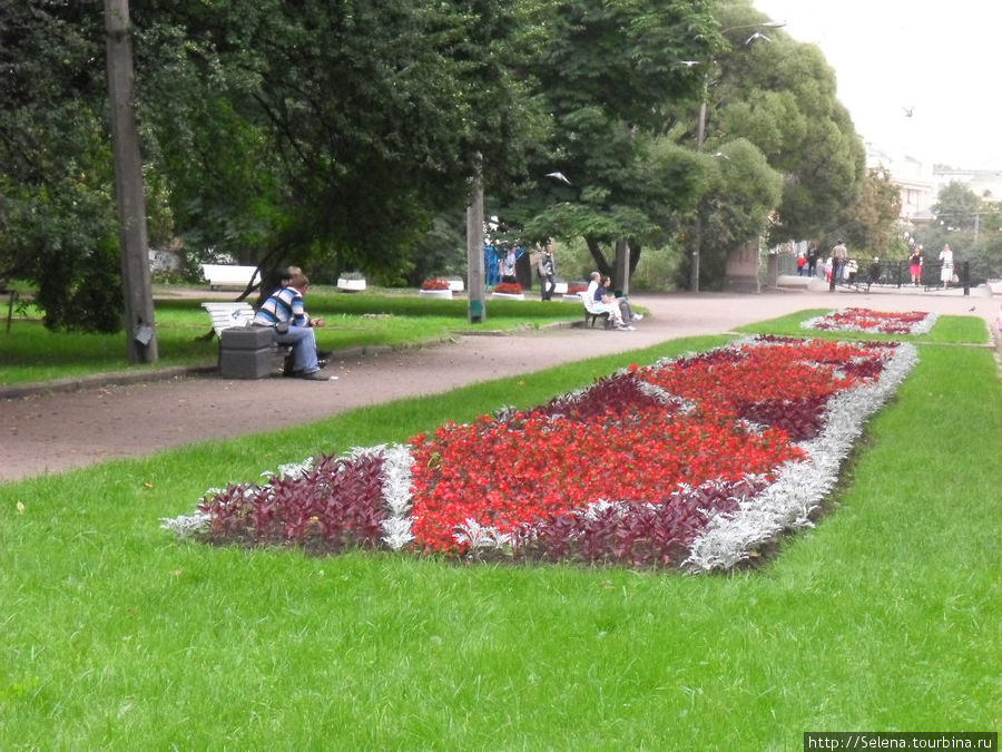 Парк Екатерингоф - оазис промышленного квартала Санкт-Петербург, Россия