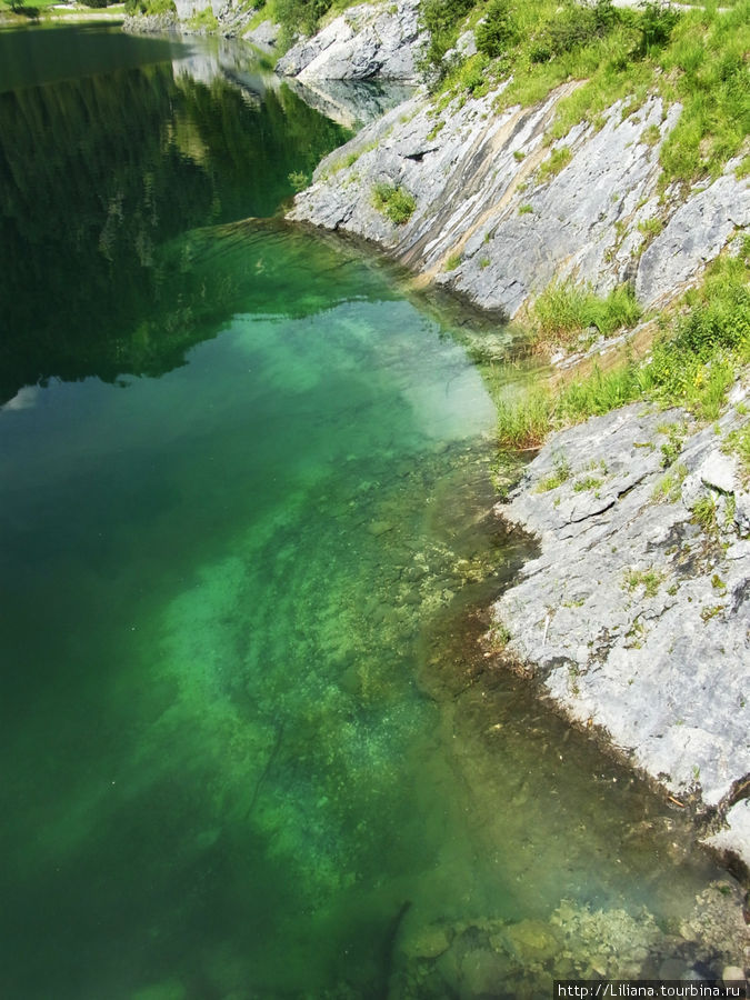 Скалолазный тур над водой Гозау, Австрия