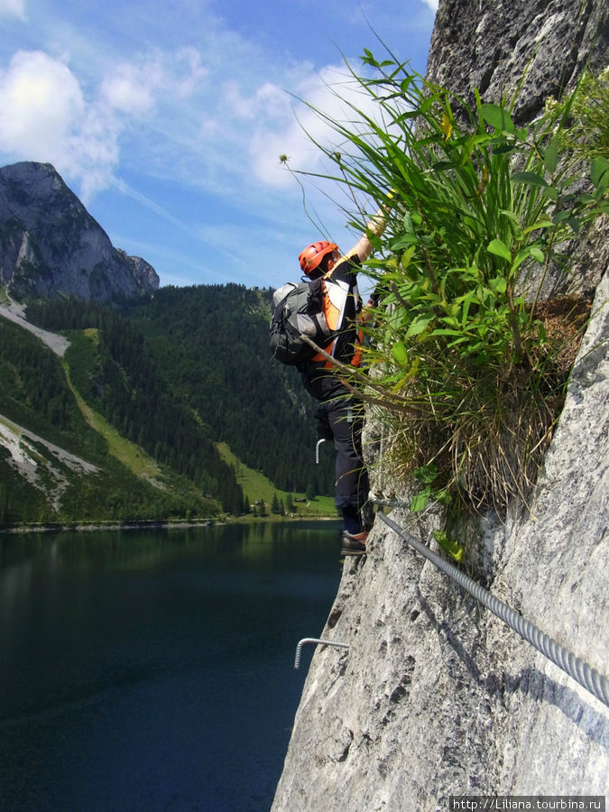 Живописный скалолазный тур на озepe Гозау Гозау, Австрия