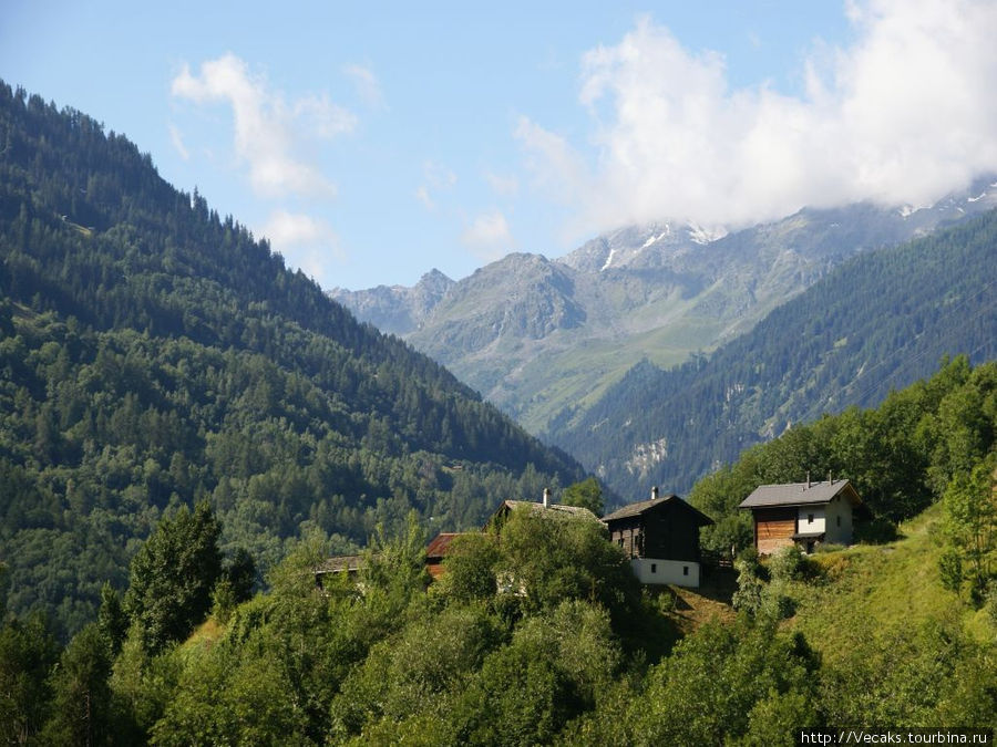 Пешком на Col des Roux (2804 м) Кантон Вале, Швейцария