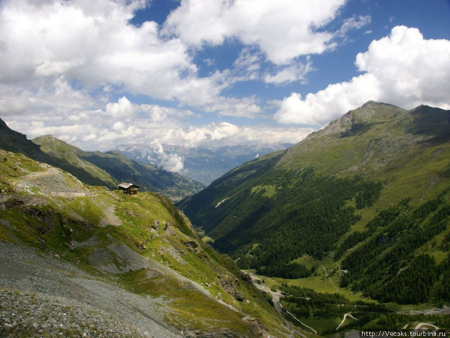 Пешком на Col des Roux (2804 м) Кантон Вале, Швейцария