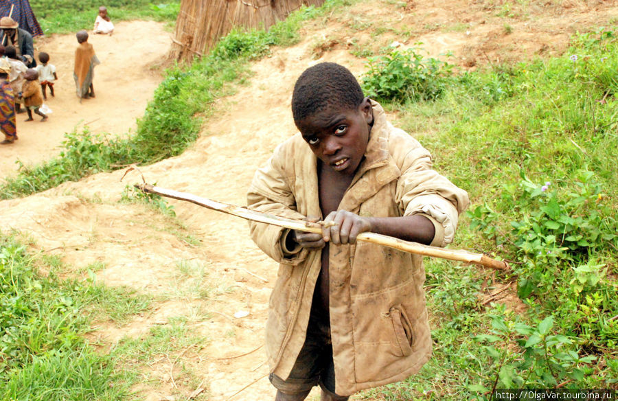 Что-то воинствующее есть в их облике... Кабале, Уганда