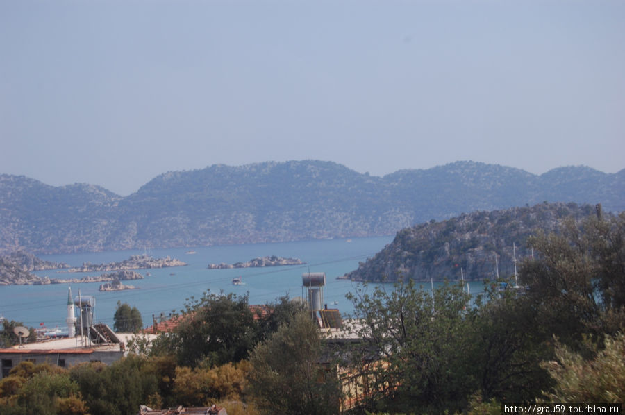Деревушка-порт Учаыз, Турция