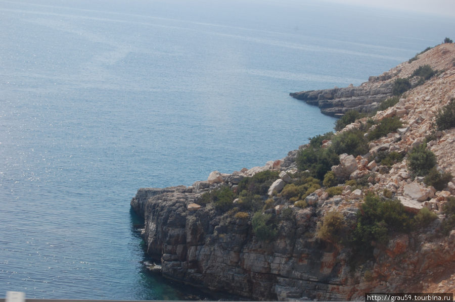 Вдоль берега моря Средиземноморский регион, Турция
