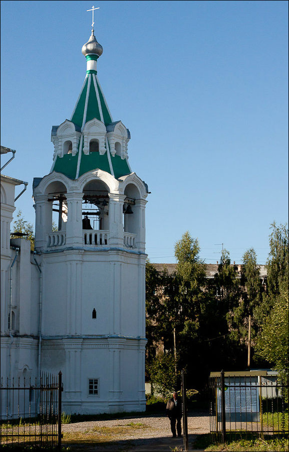 Город и Спасо-Прилуцкий мужской монастырь Вологда, Россия