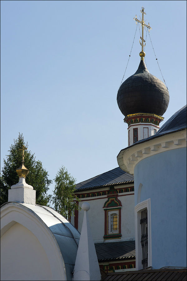 У калитки Ново-Голутвина монастыря Коломна, Россия