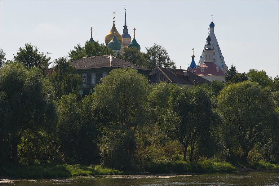 Где-то там Кремль Коломна, Россия